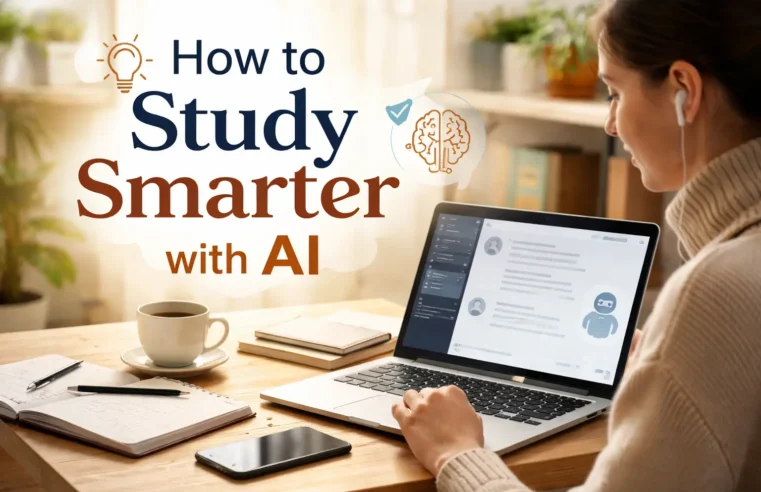 How to Use AI Tools for Studying Effectively (Step-by-Step Guide)