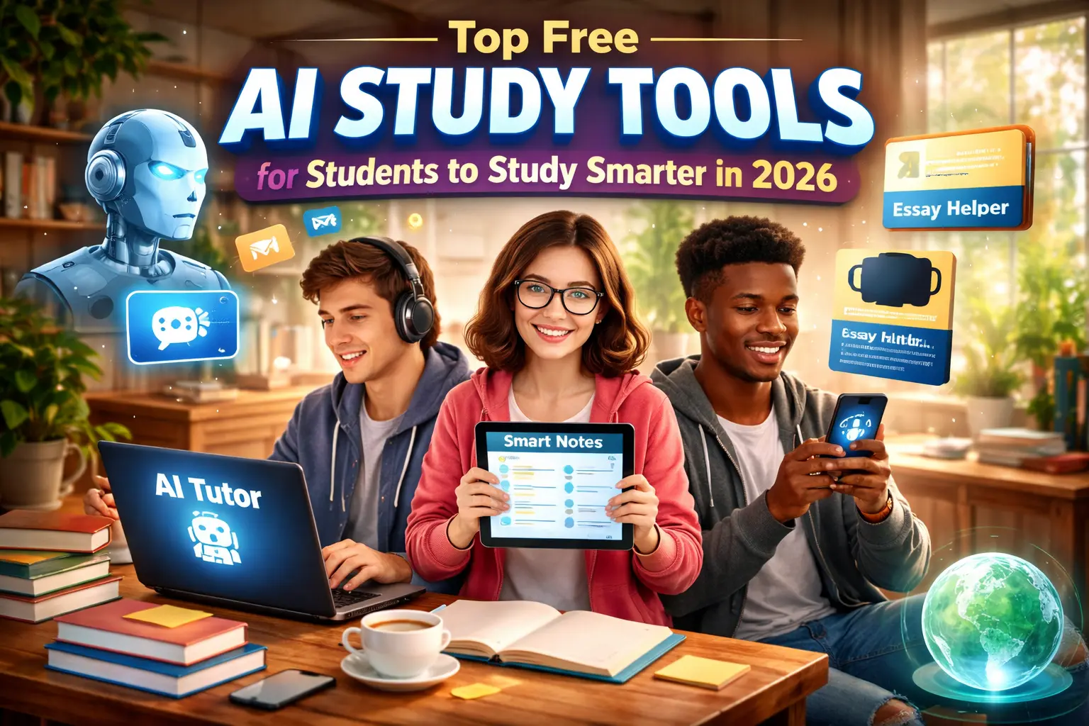 Free AI Study Tools for Students to Study Smarter in 2026