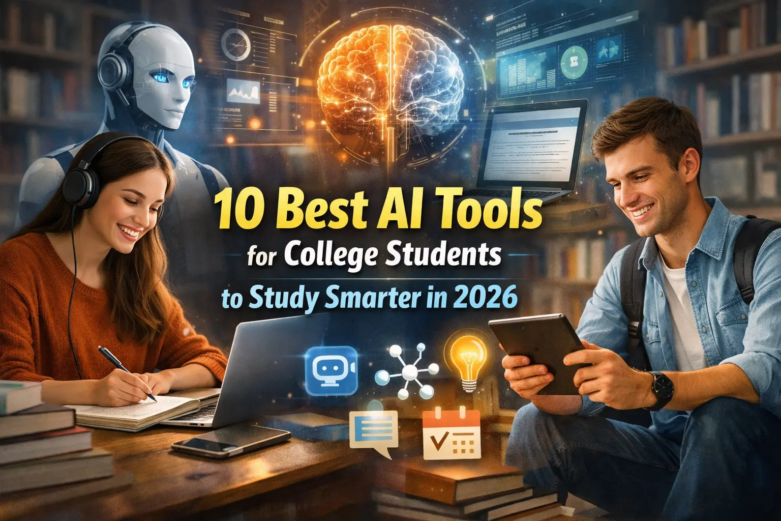 10 Best AI Tools for College Students to Study Smarter in 2026