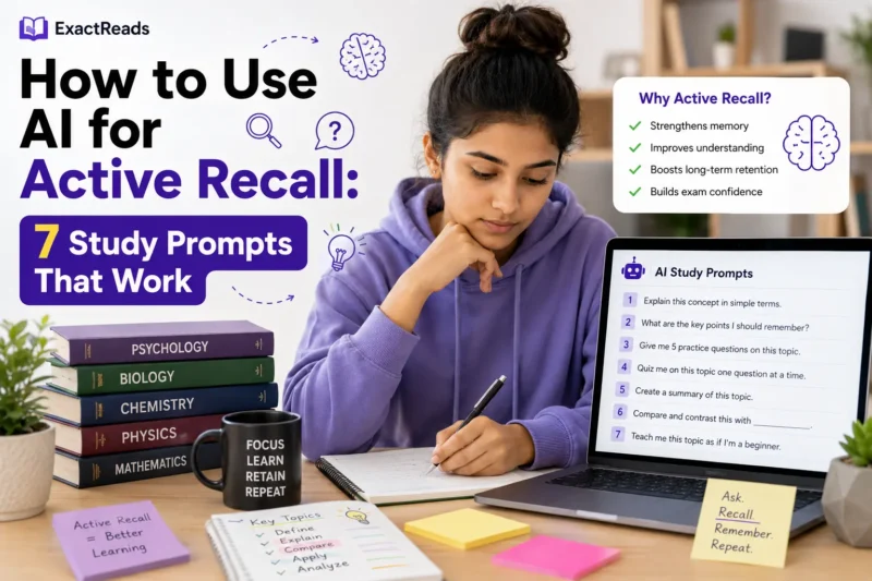 How to Use AI for Active Recall: 7 Study Prompts That Work