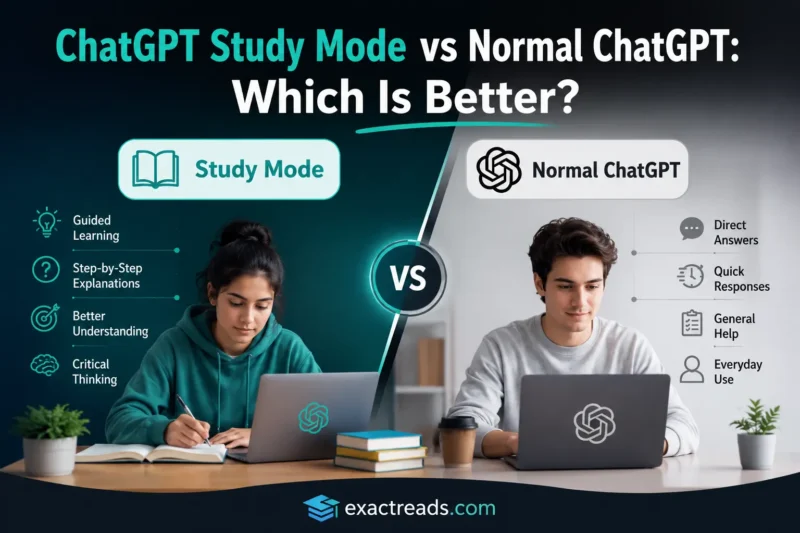 ChatGPT Study Mode vs Normal ChatGPT
